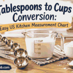 Tablespoons to Cups